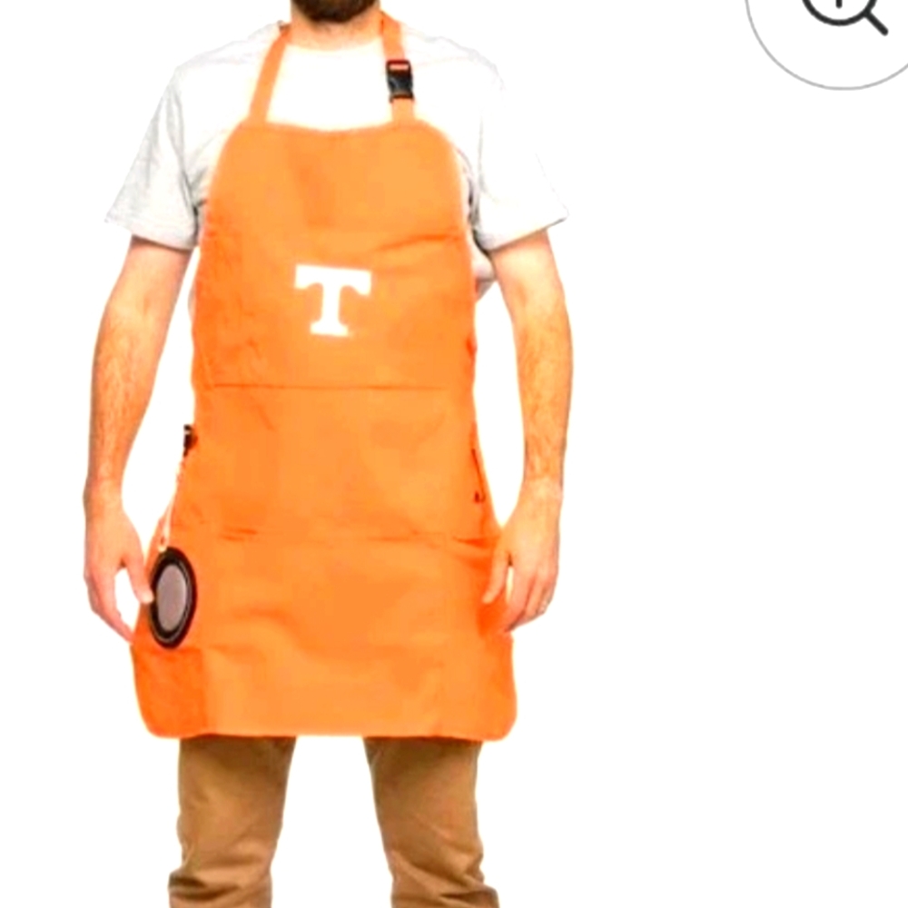 New Tennessee Volunteers College Football Chef Grilling Tailgating Apron Orange
